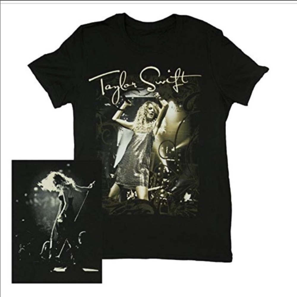 Taylor Swift 2010 Fearless Tour Shirt first ever stadium tour
